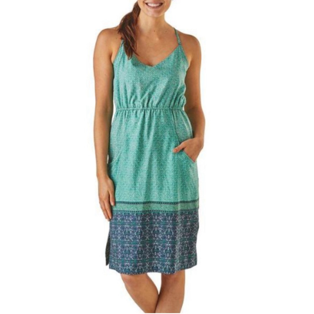 Patagonia Lost Wildflowers Racerback Dress Size Medium